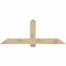 Ekena Millwork Eugene Rough Sawn Timber Gable Bracket, Douglas Fir, 72"W x 27"H x 6"D x 6"F, 9/12 Pitch GBW072X27X0606EUG00RDF - alternate 1